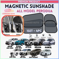 Magnetic Sunshade PERODUA Bezza Axia Viva Myvi Ativa Aruz Alza Kancil Kelisa Kenari