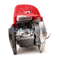 red 49CC engine 4-stroke mini is suitable for off-road motorcycle ATV  pull start lawn mower