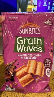 澳洲代購Sunbites Grain Waves焦糖洋蔥味