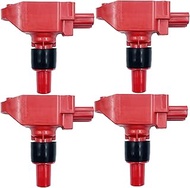 HLZPRODUCT Performance Ignition Coil Packs Set Of 4 Compatible With 2004-2011 MAZDA RX-8 RX-7 1.3L R