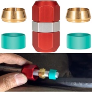 Penyambung Tali 800-641 Sesuai untuk 3/8 inci. Talian Aluminium, sesuai untuk pembaikan A/C, penyeju