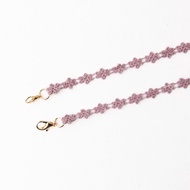 清炫才怡  口罩頸鍊 典雅蕾絲系列  03. purple