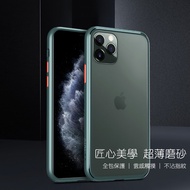 【TOTU】晶剛系列iPhone11 Pro/Pro Max超薄款耐摔保護殼AA092-iPhone11 Pro透明紅