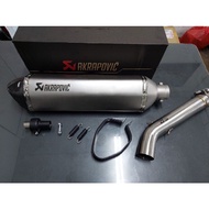 🇲🇾bmw f750gs f850gs f900gsa (18-23) akrapovic exhaust system plug n play ekzos akrapovic