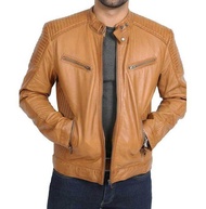 JAKET KULIT ASLI DOMBA | JAKET KULIT PRIA ASLI ORIGINAL | JAKET KULIT PRIA | JAKET KULIT PRIA TERBARU 2021 | JAKET KULIT PRIA MOTOR | JAKET KULIT PRIA PROMO MURAH | JAKET KULIT PRIA ASLI WARNA TAN COKLAT TERBARU