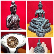 (SG555) 泰国佛牌 泽度金天神Car size mini Phra Jatukam bucha amulet金身 +FREE LUCKY