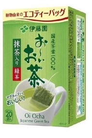 伊藤園 - 特價清貨 綠茶茶包抹茶入20袋 (1.8g X 20袋) 賞味期限: 2025年12月