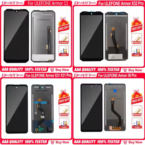 New Original Touch Screen LCD Display Assembly Replacement For Ulefone Armor 11/X13/16 Pro/21/27/X32