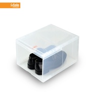 idee [12 PCS] Sneaker Box กล่องรองเท้าขนาดใหญ่ ออกแบบมาเพื่อสาย Sneaker ฝาสไลด์เปิด-ปิดด้านหน้า ใส่รองเท้าได้หลายไซส์ วางซ้อนกันได้ มีรูระบายอากาศ