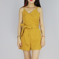 Popular Lace-up Bandage Jumpsuit Shorts Korean Style Strap Fashion Jumpsuit Slim Fit Women's Summer