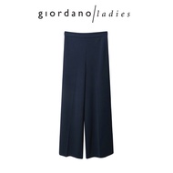 GIORDANO LADIES Women's Stretchable Polyester Elastic Waist Pants 02414500