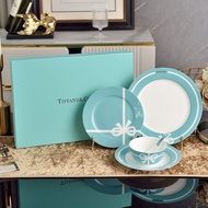 Tiffany & Co. 藍蝴蝶結系列餐具套裝