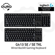 LOGITECH G413 SE ( FULLSIZED / TENKEYLESS TKL ) BACKLIT MECHANICAL GAMING KEYBOARD ( 920-010439 ) ( 