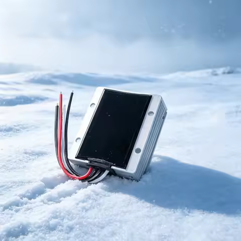 11V-34V to 28V 1-8A DC DC Charger used for Lead-acid Battery Dual-battery System Boost-Buck Converte