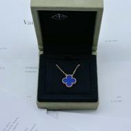 VCA梵克雅寶藍瑪瑙四葉草項鍊
中號