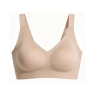 FallSweet Seamless Minimizer Bra Full Coverage Wireless Invisible Soft Support Anti-Sagging Everyday