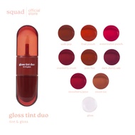 squad cosmetics gloss tint duo