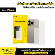 ANE ฟิล์มหลัง กันรอย ฟิล์มเคฟล่า สำหรับ iPhone ไอโฟน iPhone 17ProMax 17Air 17Pro 17 16Plus 16 Pro Ma