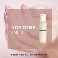 Acetone 100ml 99% Purity For Nail Polish Remover [Direct from Factory]