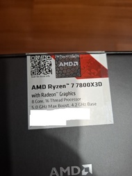AMD 超微 Ryzen7 7800X3D 中央處理器 CPU