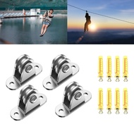 PCF* Single Pulley Block Small Pulley Block Smooth Wheel with Bearings Ceiling Wall Mount Pulley Wheel for Wire Rope Cor