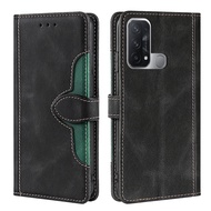 Flip Casing OPPO Reno5 A Reno 5A PU Leather Wallet Phone Case Cover
