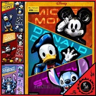 BLITZWAY 米奇 + 唐老鴨 + 史迪仔 可動人偶 發光 Figure Mickey Mouse + Donald Duck + Stitch Disney 1套3款 5PRO