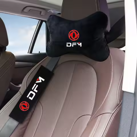 Car Headrest Pillow Seatbelt Shoulder Pad For Dongfeng DFM Aeolus ax3 k01 Ax5 580 h30 c31 ax7 AX4 DF
