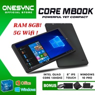ONESYNC Windows Tablet PC Intel Quad Core Processor Touchscreen Laptop Win 10 PRO Notebook