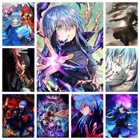 That Time I Got Reincarnated As A Slime Rimuru Tempest Diamond Painting Kit 5D Stitch Handmade Art G