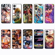 for 3c VIVO V27 V27E V29 S1 Pro V29E S7E S7 V2027 NS26 fang boboiboy Cartoon Fashionable soft black 