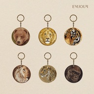 EMJOUR Double-Sided Embroidery Pendant-Wild Animal Series (Lazy People Order Area)