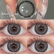 【0.00~-6.00】Magister Contact Lens 美瞳  1Pair Colored  Contacts Lenses with Power Big Eyes 14.5mm Soft