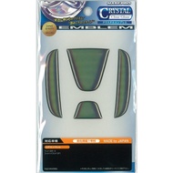 HASEPRO Crystal Emblem (Rear) for Honda Fit GE6/7/8/9 (Crystal Black) <Honda 1> CREH-1BK  [Direct fr