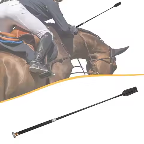 Horse Whip Livestock Management Premium Riding Crop Equestrian Supplies for Horse Training Outdoor U