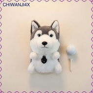 [chiwanji4x] Golf Club Head Cover Cartoon Dog Design Golf Headcover Hybrid Golf Covers for Sports Lo