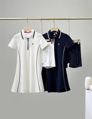 全新FILA女子蘇珊裙連衣裙2025秋新款網球運動POLO領裙子FILA 網球裙 FILA dress FILA連衣裙 FILA polo dress