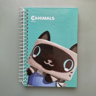 Hard Cover Notebook [Canimals-Fizzy]