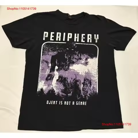 PERIPHERY Djent Is Not A Genre Progressive Metal Band T Shirt Medium vintage Washed Comfortable Styl