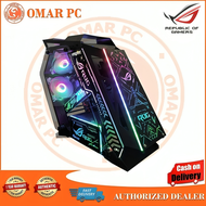 KEYTECH CYBORG  ROG ROBOT GAMING PC CASE WHITE WITH 6 FAN