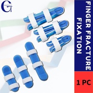 FINGER FRACTURE SPLINT ADJUSTABLE ALUMINUM PADDED FINGER SUPPORT MALLET FINGER SPLINT