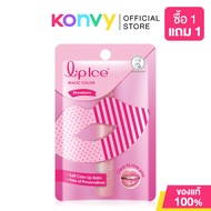ลิปไอซ์ Mentholatum Lipice Magic Color 2g # ลิปบาล์มสีชมพูสดใส กลิ่นสตรอเบอร์รี่ #Strawberry