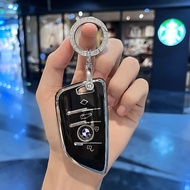 พวงกุญแจรถ bmw ฝาครอบกุญแจ x1/x2/x3/series 7/series 5 /f40/f39/f48 กุญแจรถยนต์ bmw เคสกุญแจรถยนต์