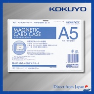 Kokuyo A5 Soft Magnetic Card Case, Internal Dimensions 151×213mm, White, MAK-6150W