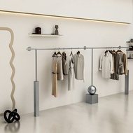 Clothing Store New Display Rack Wall-Mounted Display Rack Women's Clothing Store Hanging Rack Shelf 