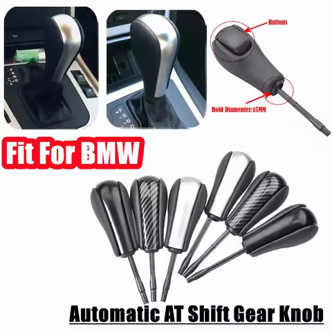 Car Styling Short/Long Automatic Gear Stick Car Shift Gear Knob For BMW E81 E82 E87 E90 E91 E93 E36 