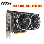 MSI Armor OC RX 580 8G used / secondhand /MSI  RX580  likenew graphics card