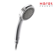 Karat Faucet ฝักบัวปรับน้ำ 5 ระดับ ขนาด 9.8 ซม. พร้อมสายสแตนเลส 304 รุ่น KS-04-255-50