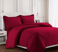 Bedcover Tanpa Sprei Katun Jepang Polos Aneka Warna  | Bedcover Tanpa Sprei Murah | Bed Cover | Betc