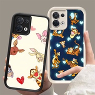 BK-34 Winnie the Pooh surprise Casing for OPPO Reno Find 8 X5 7 F21 F21S K9X Pro Lite 5G 4G